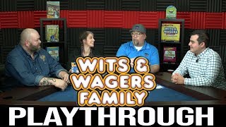 Wits amp Wagers Family Edition Playthrough [upl. by Emmuela645]