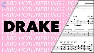 Flute  Hotline Bling  Drake  Sheet Music Chords amp Vocals [upl. by Novyar]