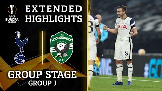 Tottenham vs Ludogorets Extended Highlights  UCL on CBS Sports [upl. by Montagu877]