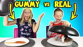 GUMMY vs REAL FOOD 4 [upl. by Leblanc648]