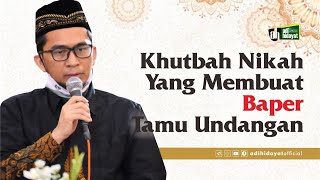 Khutbah Nikah  Ustadz Adi Hidayat [upl. by Geno]