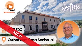 Incredibly Beautiful Historic Portuguese Manor House For Sale [upl. by Erena738]