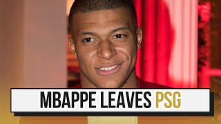 Kylian Mbappe leaves PSG When will Real Madrid reportedly announce the French star [upl. by Matty]