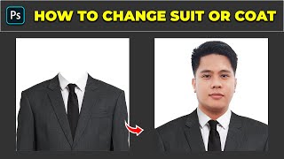 How to create 2x2 with formal attire  Photoshop Tutorial [upl. by Ettenotna]