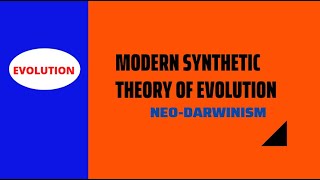 Neo Darwinism BSc 3rd year Modern Synthetic Theoryevolution neodarwinismmodernsynthetictheor [upl. by Zelle]