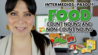 PASO 11  INTERMEDIOS SUSTANTIVOS CONTABLES E INCONTABLES EN INGLÉS  COUNT NOUNS amp NONCOUNT NOUNS [upl. by Crosby]