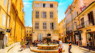 A Look Through Old Town Vielle Ville of AixEnProvence France [upl. by Lyman]