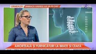 Spondiloza cervicală  simptome cauze şi tratament [upl. by Esimaj751]