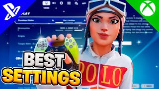 NEW Best Controller Settings  Sensitivity For Fortnite Chapter 5 PS4PS5XBOXPC [upl. by Redle]