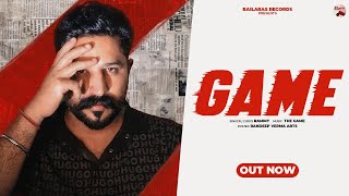 Game Official Music Video  Rammy  New Punjabi Song 2024 [upl. by Noirrad]