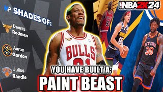 HURRY Make this NEW DENNIS RODMAN build before its PATCHED in NBA 2K24 [upl. by Sholley]