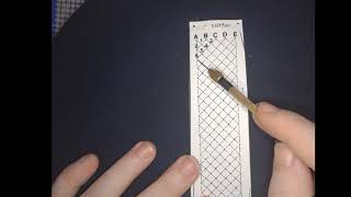 How to Prick a Bobbin Lace Pattern [upl. by Aneloaup]