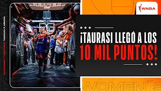 TODA UNA LEYENDA Diana Taurasi la primera jugadora en llegar a los 10 mil PTS en WNBA [upl. by Ykcor]