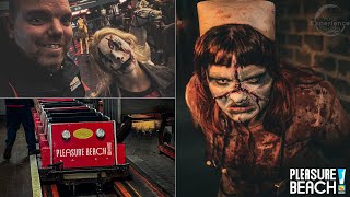 Blackpool Pleasure Beach Journey To Hell 2024 VLOG  INCLUDES INMAZE FILMING [upl. by Reckford]