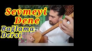 Sevmeyi Dene  Bağlama Dersi İbrahim Tatlıses Turkish saz music [upl. by Esinaej]