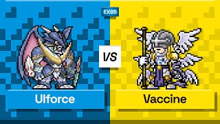 Digimon TCG UlforceVeedramon vs Yellow Vaccine EX5 Match [upl. by Adnamar156]