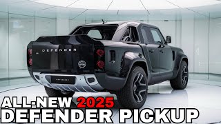 2025 Land Rover Defender Pickup Introduced  The most powerful [upl. by Haerb]