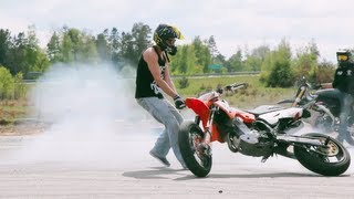 Game On Supermoto Stunt amp Enduro  Pimpstarlife [upl. by Redle370]