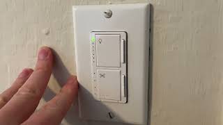 Lutron Maestro Fan and Light Switch Review [upl. by Anuat393]