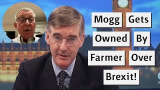 Jacob ReesMogg Gets Owned By Farmer Over Brexit [upl. by Melise]