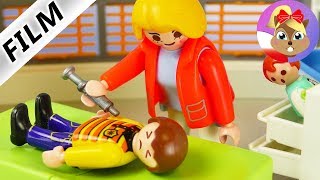 Playmobil Film polski  MAMA PRACUJE W SZPITALU  Emma zakrada się za nią w tajemnicy  Wróblewscy [upl. by Carolina]