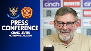 Craig Levein  Pre Motherwell [upl. by Ruff]