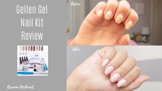 Gellen Gel Nail Polish Kit Review  Breanna McDaniel [upl. by Sparkie430]