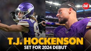 quotTJ Hockenson Set for 2024 Debut Vikings Injury Update vs Coltsquot [upl. by Xenos]