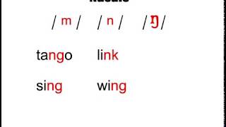 nasals 5 phonetics course [upl. by Gayel]