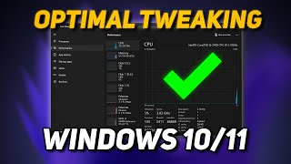 Change These SETTINGS to OPTIMIZE Windows 1011 for GAMING amp Performance  2023 [upl. by Ramas449]