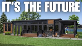 I got a EXCLUSIVE look at the quotFUTUREquot of mobile homes Prefab House Tour [upl. by Pearlstein]