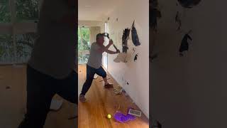 broke the whole house with a hammer shortsvideo [upl. by Dnomra869]