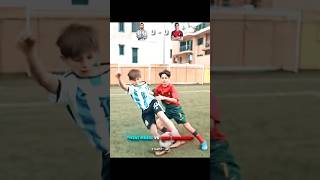 Mini Ronaldo comeback🗿 shorts football viral fyp foryou [upl. by Ylecara]