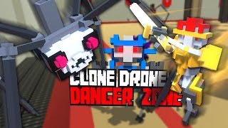 SPIDERTRON 6000 amp JETPACKS  Endless Mode Update  Clone Drone in the Danger Zone 5 [upl. by Coulombe]