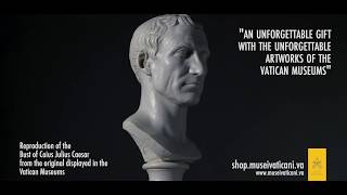 Riproduzione Busto di Caio Giulio Cesare – Reproduction Bust of Caius Julius Caesar [upl. by Ahtelra]