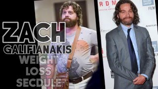 How did the Hangover star Zach Galifianakis Loss 50lb of fat transformation motivational [upl. by Zetneuq268]