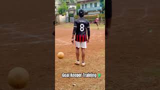 GOAL Keeper Training🧤goalkeepertraining goalkeeper footballacademy football shortvideoskills [upl. by Wardieu]