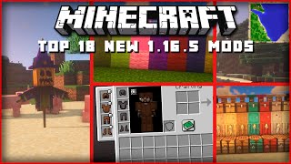 Top 18 New Minecraft 1165 Mods Released This Week for Forge amp Fabric Minimap Transmorg Blocks [upl. by Nyrem]