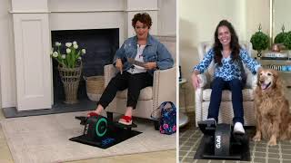 Cubii Jr Compact Seated Elliptical with Monitor amp Nonslip Mat on QVC [upl. by Schick998]