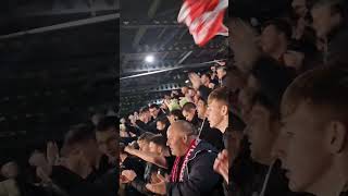 Aberdeen fans post match against rangers aberdeenfc [upl. by Derron331]