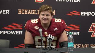 Football Drew Kendall Postgame Media Availability Nov 23 2024 [upl. by Willamina]