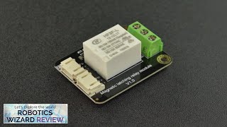 Gravity Magnetic Latching Relay for ESP32  Arduino Review [upl. by Pippas]