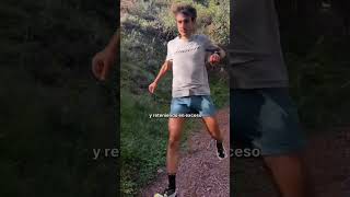 Así puedes mejorar tu técnica en bajadas ⛰️⬇️ trailrunning downhilrunning runningtips montaña [upl. by Sinnaoi348]