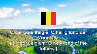 National Anthem of Belgium quotLa Brabançonnequot [upl. by Kered980]