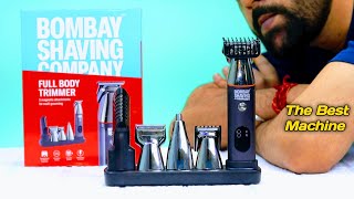 Bombay Shaving Company 5 in1 Multi Grooming Kit  All in One Trimmer for Men Unboxing and Review [upl. by Odlabu797]