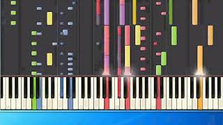 Cliff Richard  Millenium Prayer pr Piano Tutorial Synthesia [upl. by Enitsirhc54]