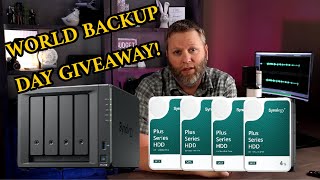 Synology DS423 NAS Giveaway CLOSED  World Backup Day [upl. by Leighland]