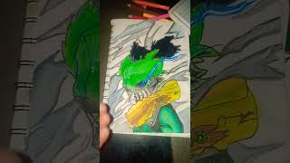 Deku from my hero academia drawing art animemusic Shaurya Arts [upl. by Hoo]