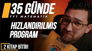 TYT Matematik Hızlandırılmış Program  Başla Bitir Tekrar Et   35 Günde 2 Kitap Bitiriyoruz [upl. by Tamma]