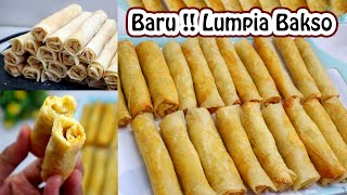 BARU  CARA MUDAH BUAT BAKSO STIK  RESEP MUDAH BUAT LUMPIA BAKSO [upl. by Adnerb]